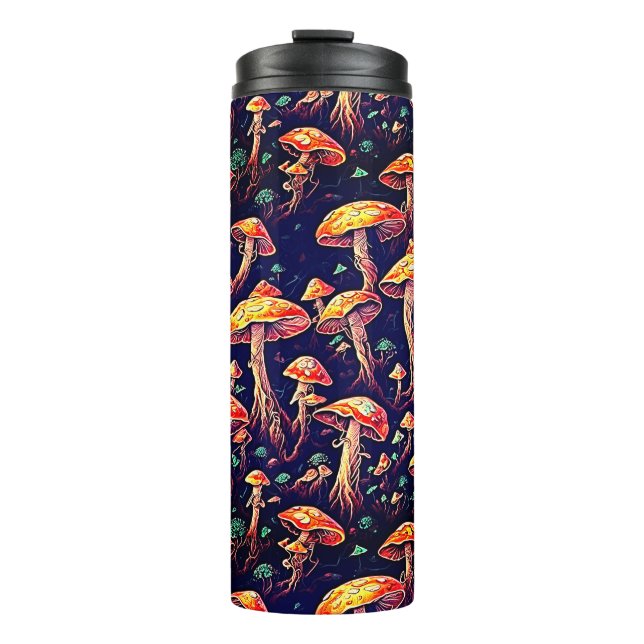 Termo Patrón de hongos (Anverso)