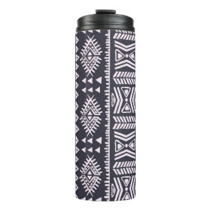 Termo Patrón de ilustracion ininterrumpido de etnias tri