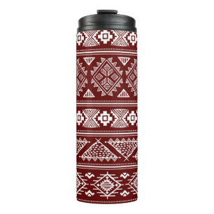 Termo Patrón de ilustracion inmaculado étnico tribal