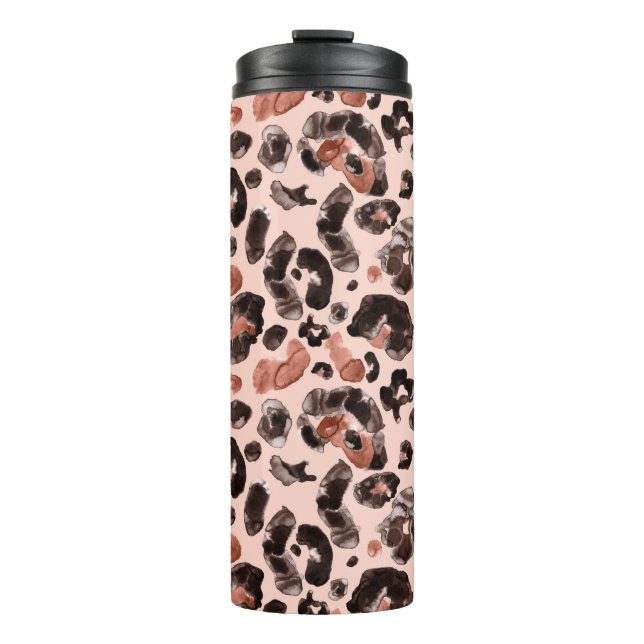 Termo Patrón de impresión de animales de leopardo acuáti (Anverso)