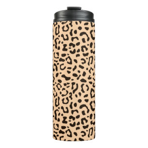 Termo Patrón de impresión de Leopard de moda