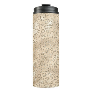 Termo Patrón de impresión de piel de leopardo de cheta