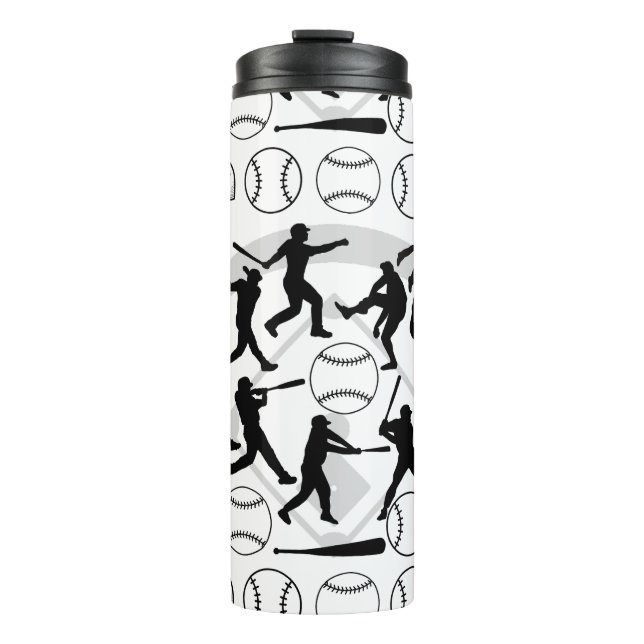 Termo Patrón de juego de béisbol.w (Anverso)