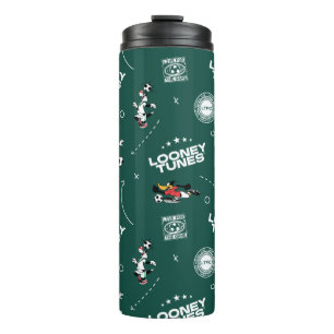 Termo Patrón de jugada de fútbol de LOONEY TUNES™