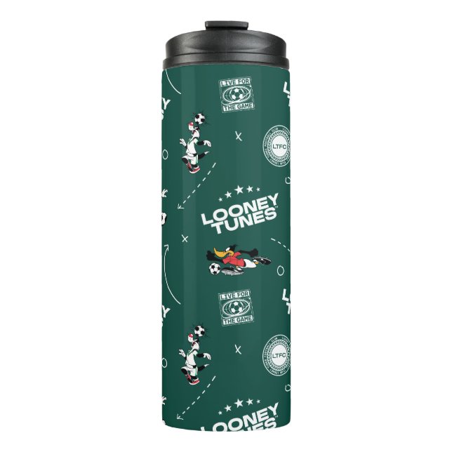 Termo Patrón de jugada de fútbol de LOONEY TUNES™ (Anverso)
