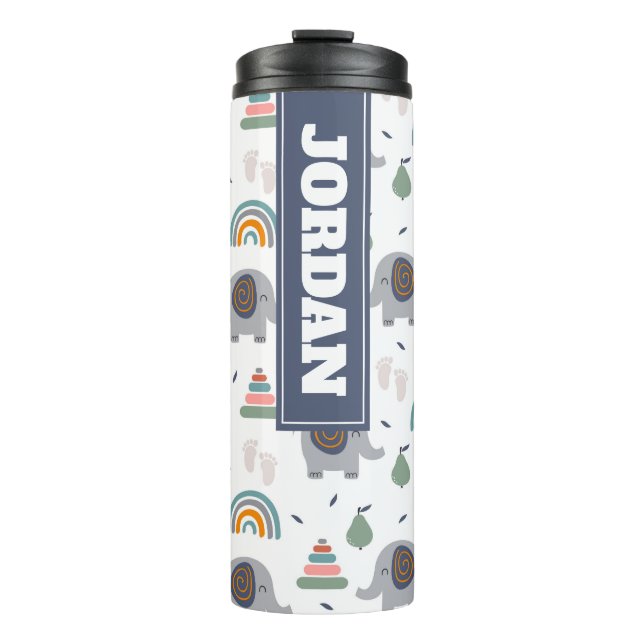 Termo Patrón de juguete de bebé (Anverso)