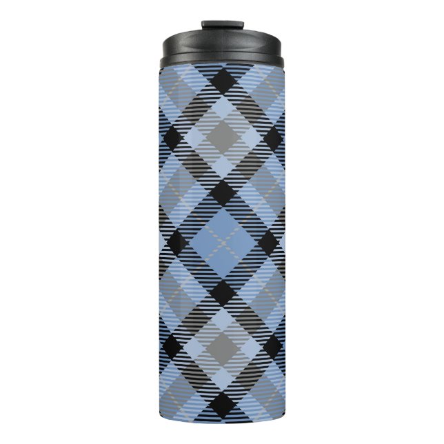 TERMO PATRÓN DE LA PLACA DE LA LÍNEA AZUL Y GRIS (Anverso)
