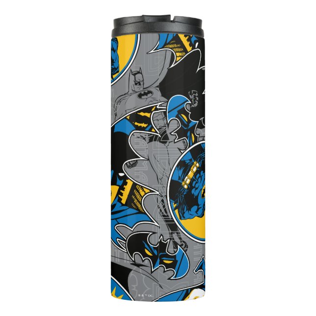 Termo Patrón de lanzamiento a toda velocidad de Batman (Reverso)