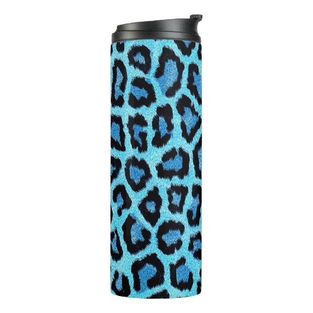 Termo Patrón de leopardo de moda de Bue (Rotado hacia la izquierda)