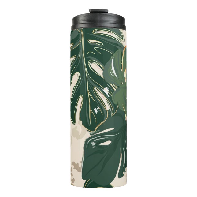 Termo Patrón de leopardo, diseño sin fisuras de impresió (Anverso)