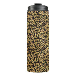 Termo Patrón de leopardo dorado