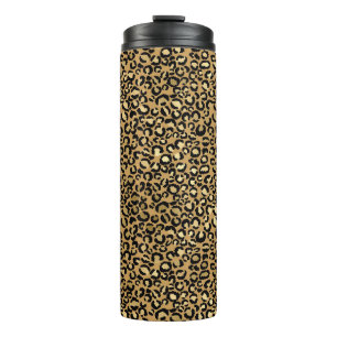 Termo Patrón de leopardo dorado