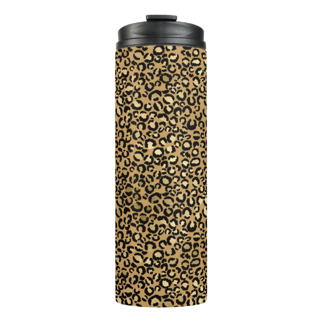 Termo Patrón de leopardo dorado (Anverso)