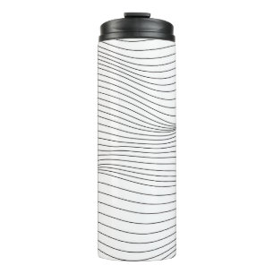 Termo Patrón de líneas de onda Resumen Fondo.arte, onda 