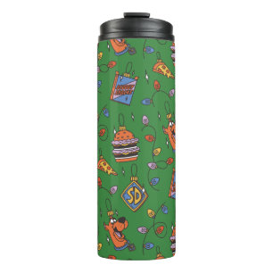 Termo Patrón de Luces de Snack Navideños de Scooby-Doo