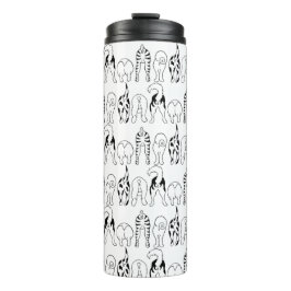 Termo Patrón de manchas de perro