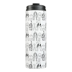 Termo Patrón de manchas de perro