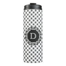 Patrón de máquina de coser con monograma ・ Artesan