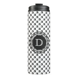 Termo Patrón de máquina de coser con monograma ・ Artesan