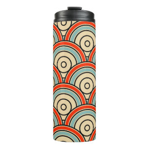 Termo Patrón de marfil de escalas asiáticas