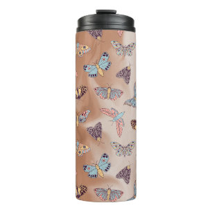 Termo Patrón de mariposa moscal