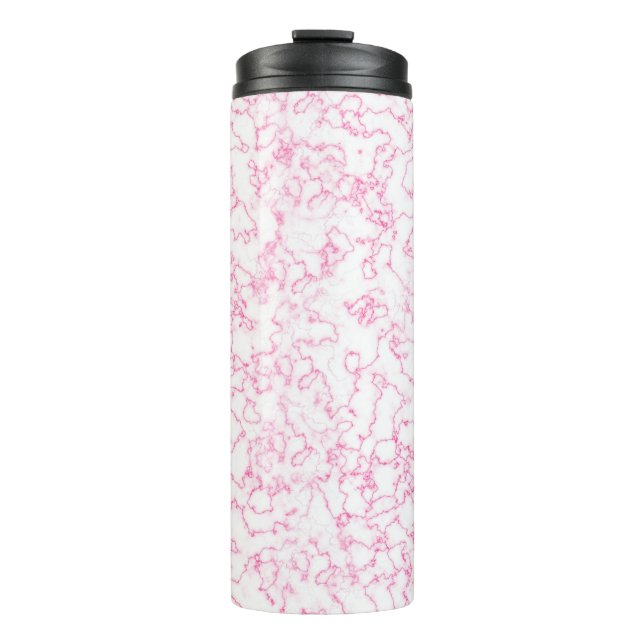 Termo Patrón de mármol rosa (Anverso)