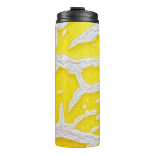 Termo Patrón de melón amarillo