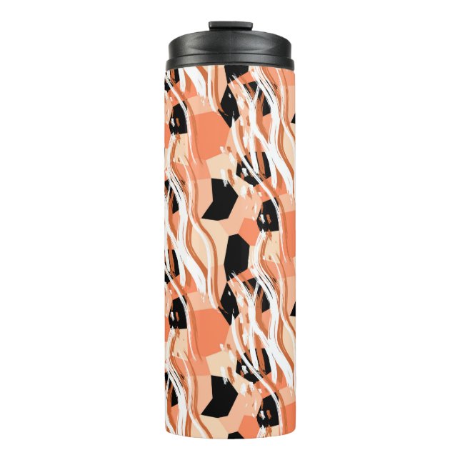 Termo Patrón de moda abstracto sin inconvenientes con du (Anverso)