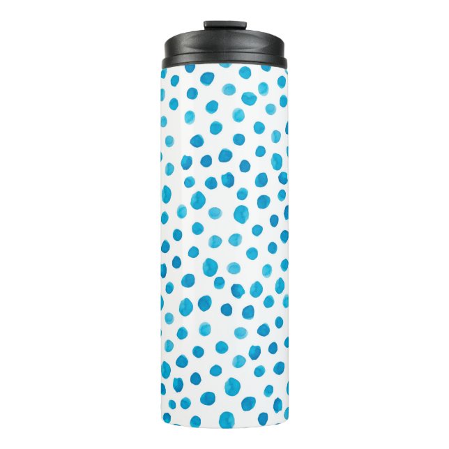 Termo Patrón de moda dibujado a mano con acuarela modern (Anverso)