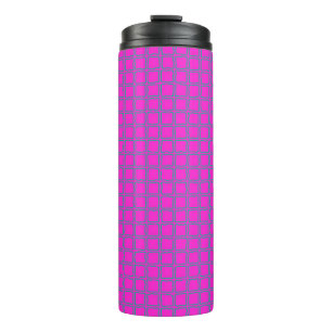 Termo Patrón de Moda rosa caliente súper lindo