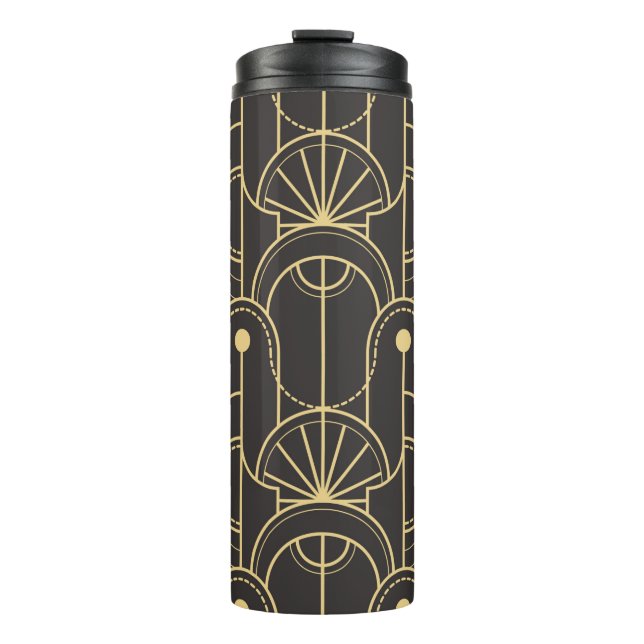 Termo Patrón de mosaicos geométricos modernos (Anverso)