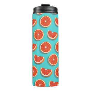 Termo Patrón de Naranja de jugo dulce