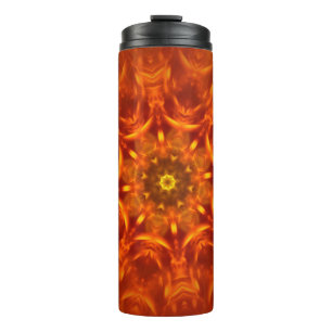 Termo Patrón de Naranja de luz solar del Tumbler térmico