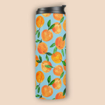 Patrón de naranjas de cítricos de frutas de verano