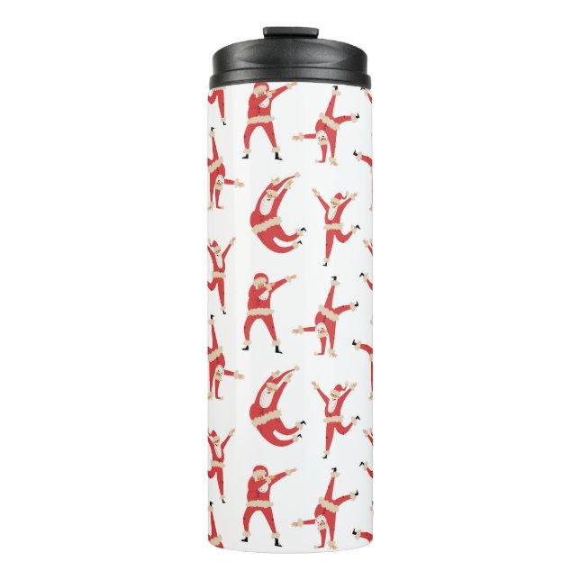 Termo Patrón de Navidades Dabbing Santa Fun (Anverso)