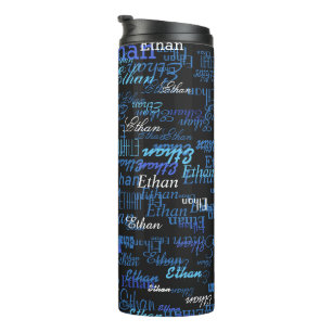 Termo Patrón de nombres azules (cree el suyo propio)