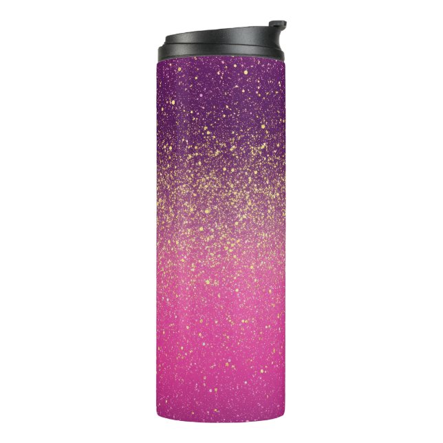 Termo Patrón de Ombre Brillante (Rotado hacia la izquierda)