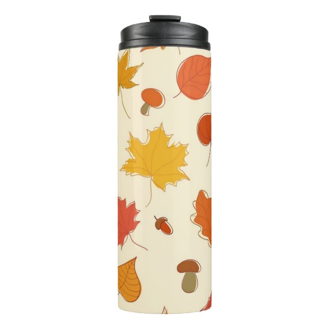 Termo Patrón de otoño (Anverso)