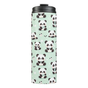 Termo Patrón de Panda lúdico