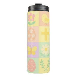 Termo Patrón de Pascua/primavera lindo