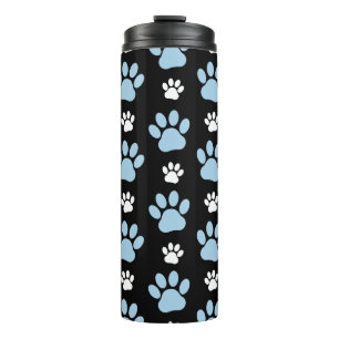 Termo Patrón De Patas, Patas Azules, Patas De Perro, Pat
