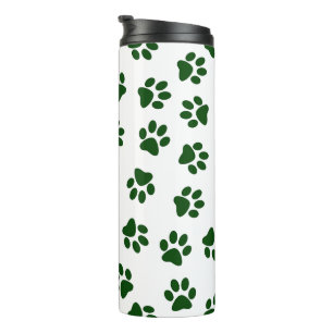 Termo Patrón De Paws, Paws De Perro, Papas Verdes