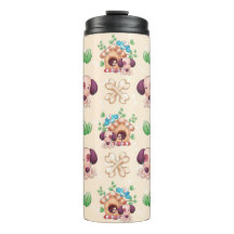 Patrón de perro adorable