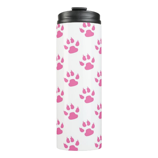 Termo Patrón de pezuñas rosadas (Anverso)