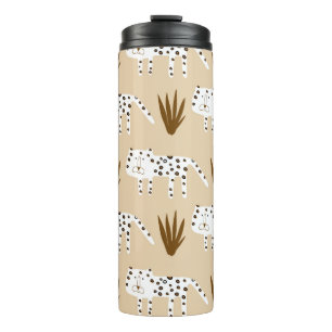 Termo Patrón de piel de leopardo