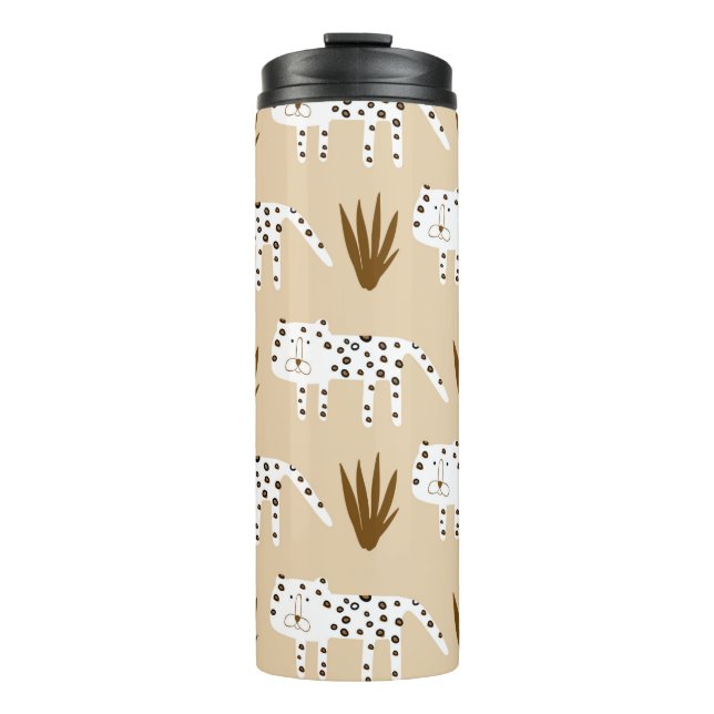 Termo Patrón de piel de leopardo (Anverso)