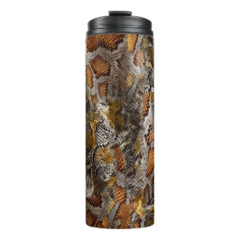 Termo Patrón de piel de serpiente