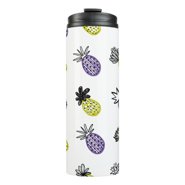 Termo Patrón de piña sin soldadura (Anverso)