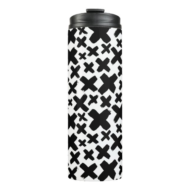 Termo Patrón de pintura negra (Anverso)