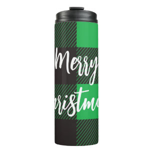 Termo Patrón de platillos Feliz Navidad